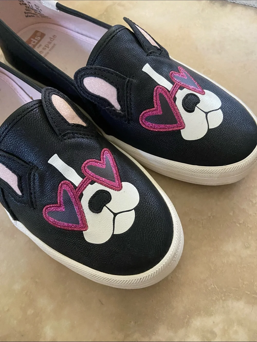 Girls Kate Spade Slip-on Sneakers